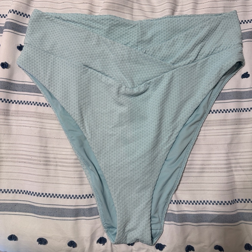 Aerie Crossover High Waisted Swim Bottoms | Size XXL